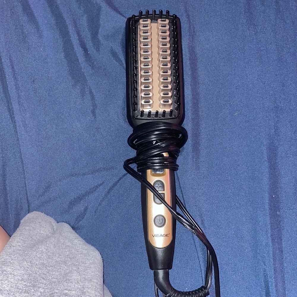 visage hair brush straightner
